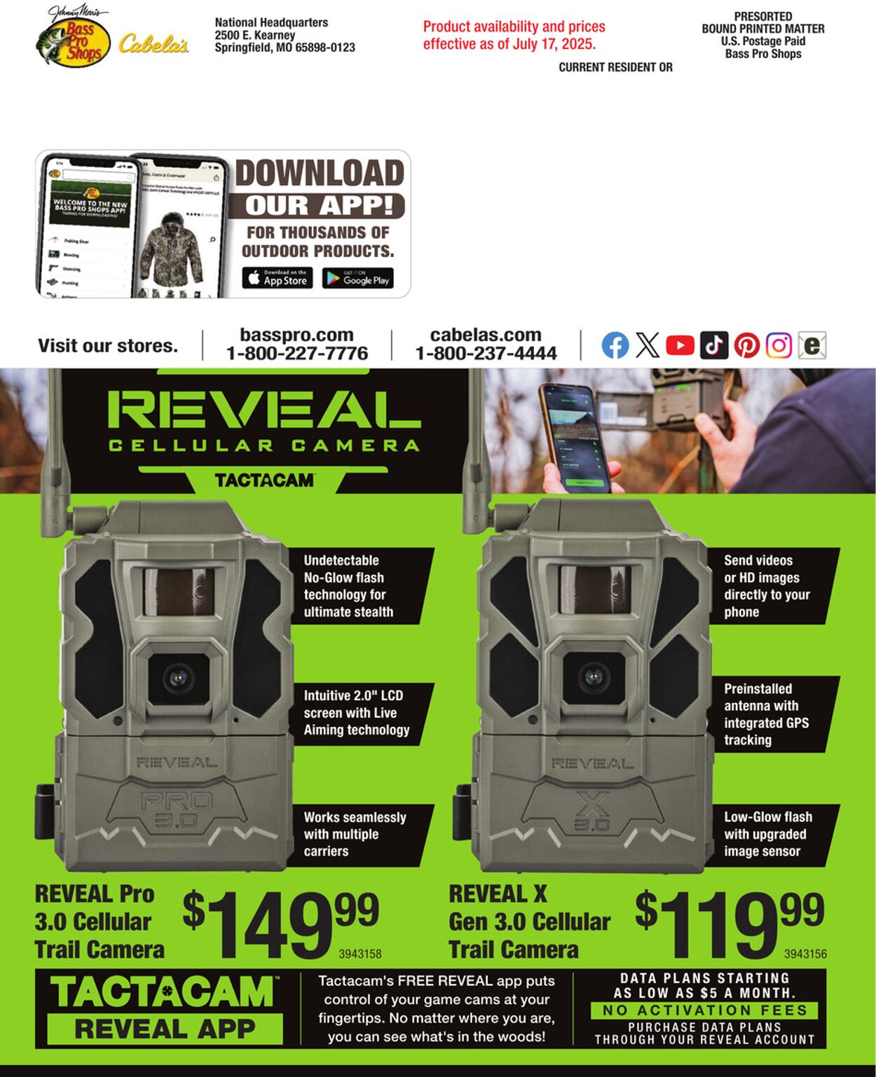 Catalogue Cabela's from 09/03/2025