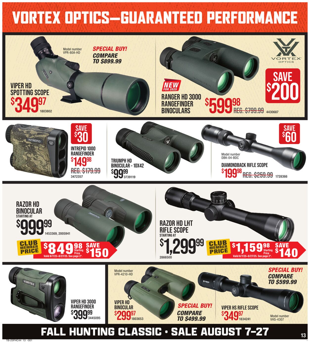 Catalogue Cabela's from 08/07/2025