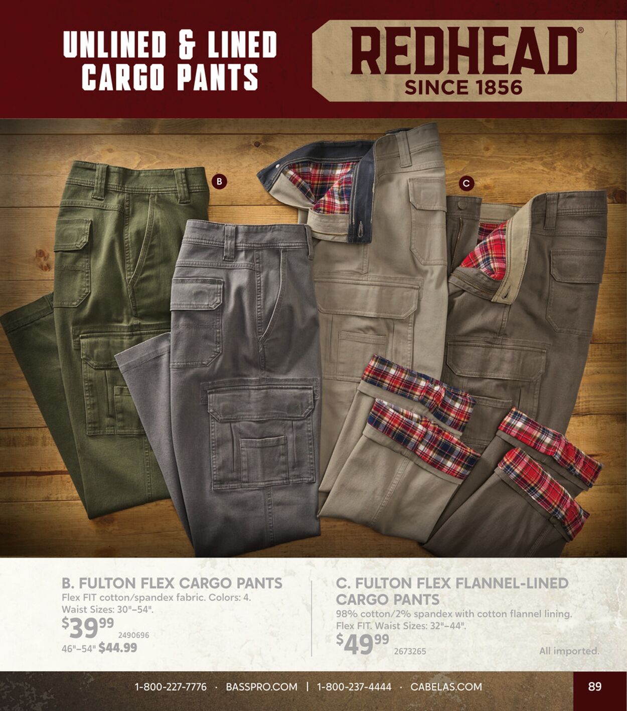 Catalogue Cabela's from 08/31/2025