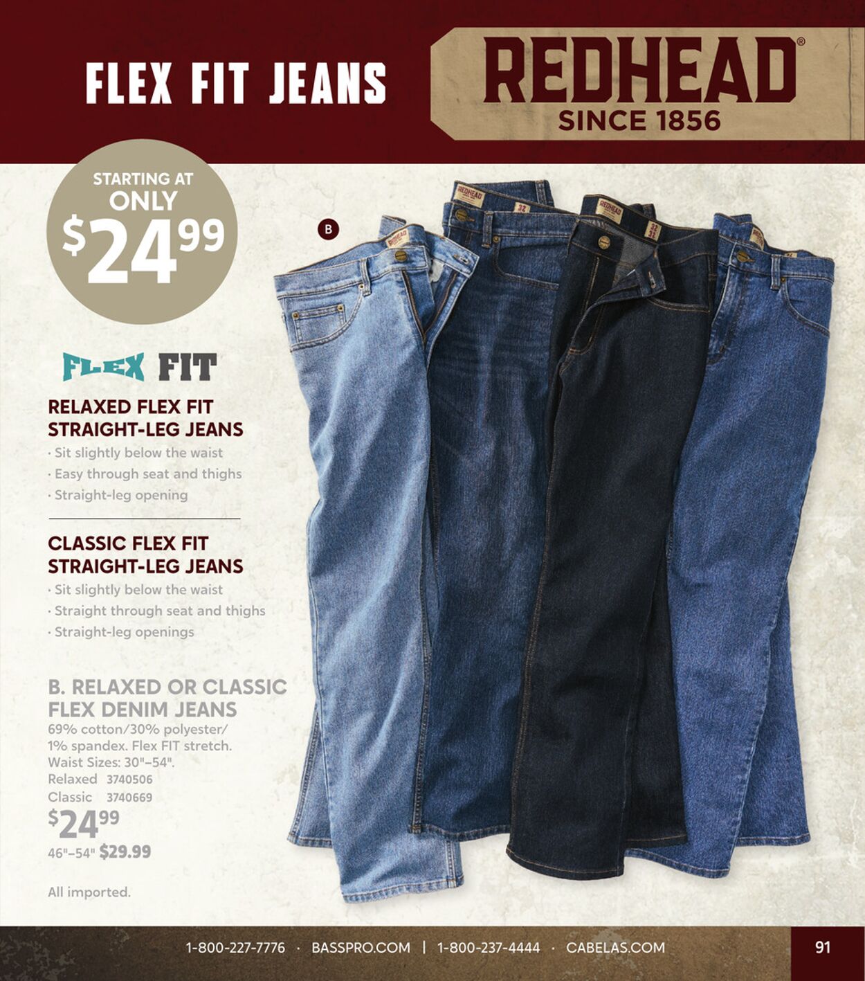 Catalogue Cabela's from 08/31/2025