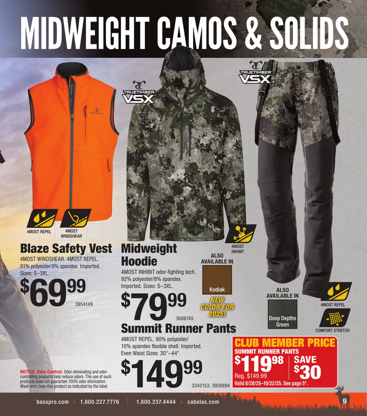 Catalogue Cabela's from 08/31/2025