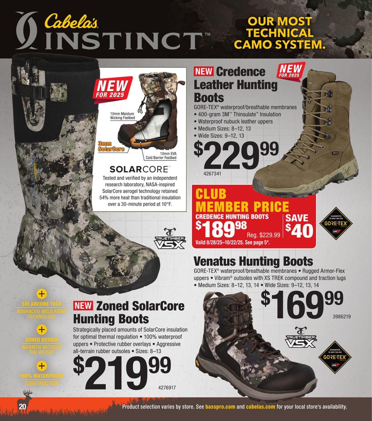 Catalogue Cabela's from 08/31/2025