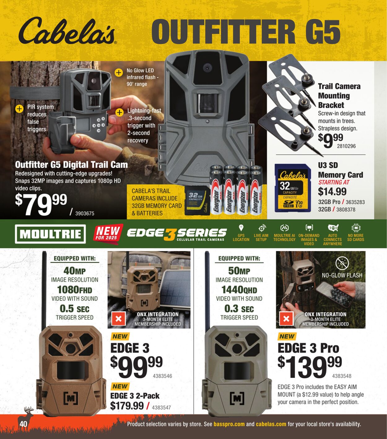 Catalogue Cabela's from 08/31/2025
