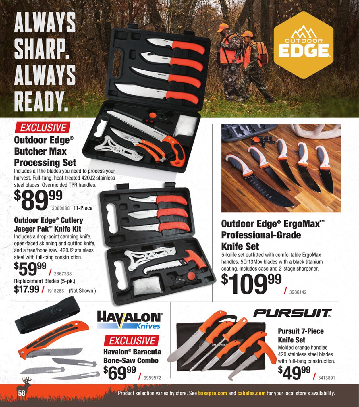 Catalogue Cabela's from 08/31/2025