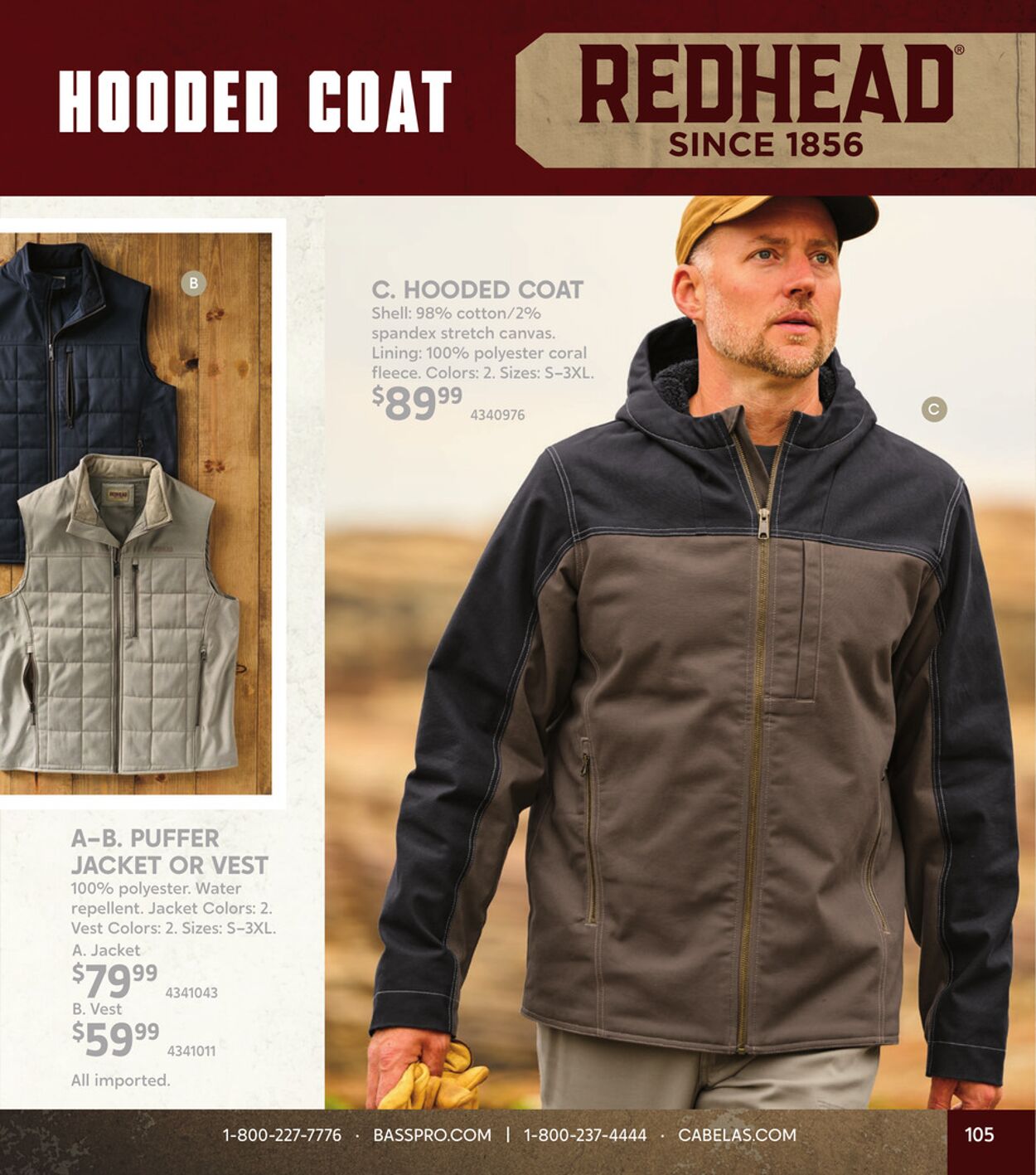 Catalogue Cabela's from 09/14/2025