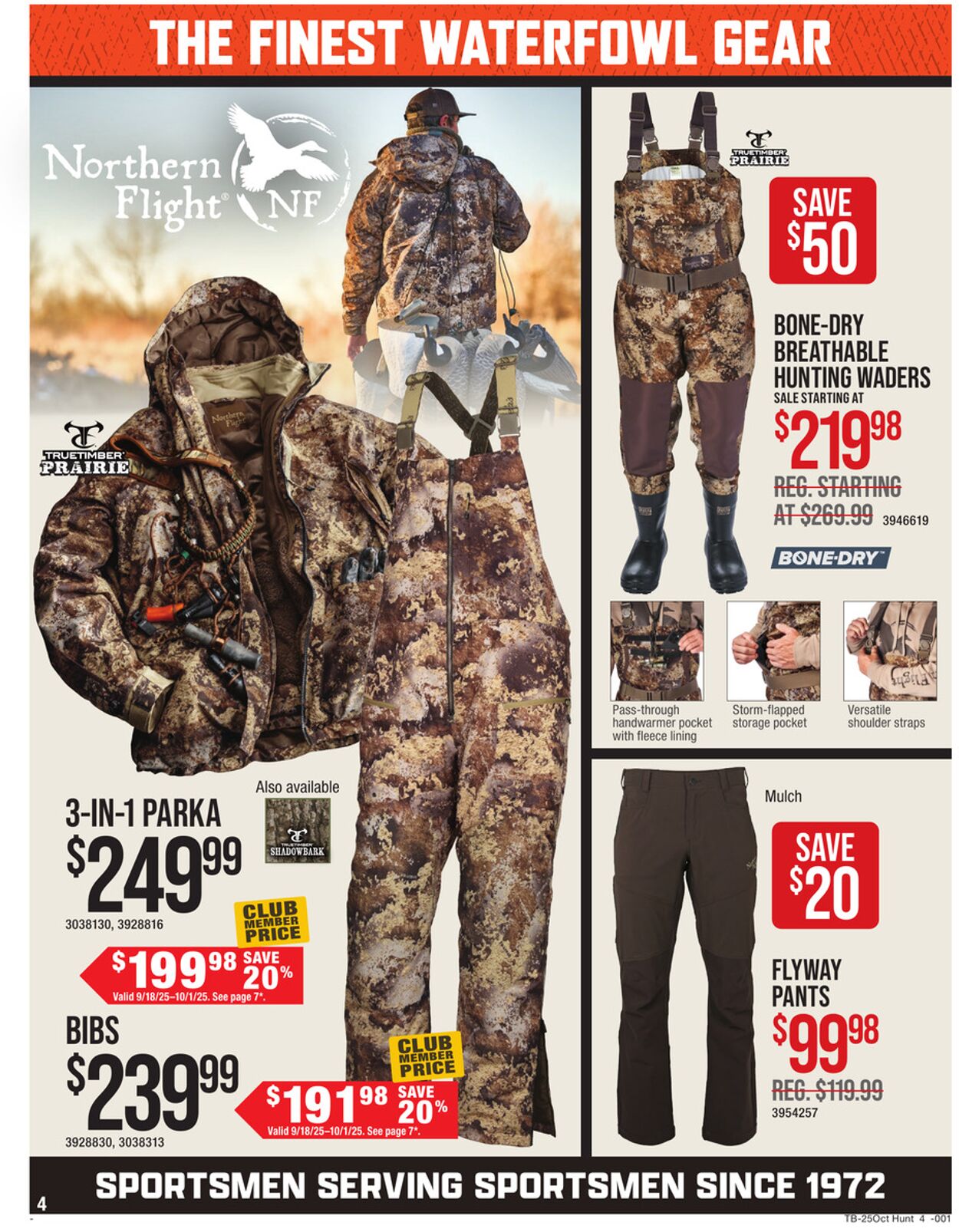 Catalogue Cabela's from 09/18/2025