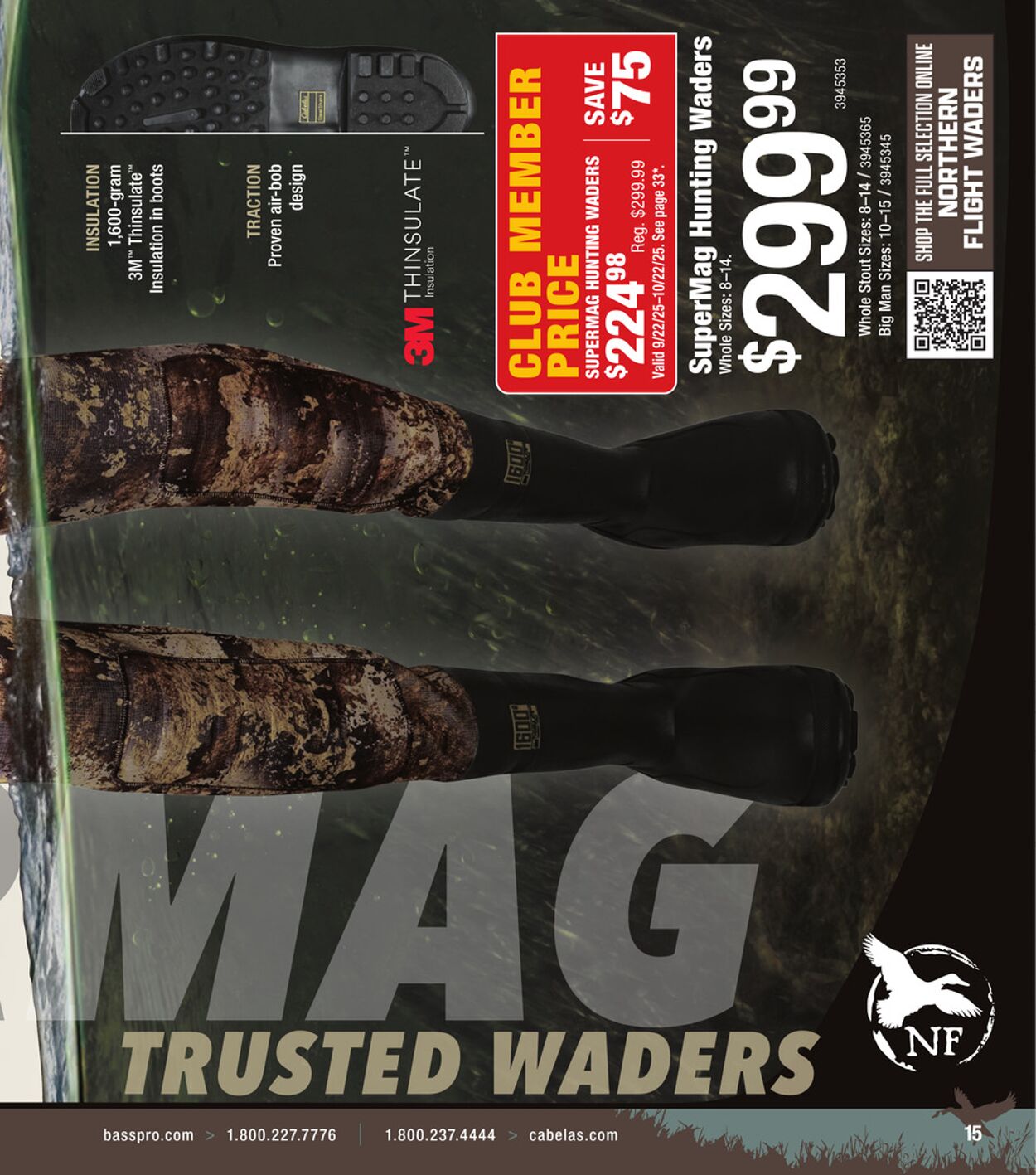 Catalogue Cabela's from 10/01/2025