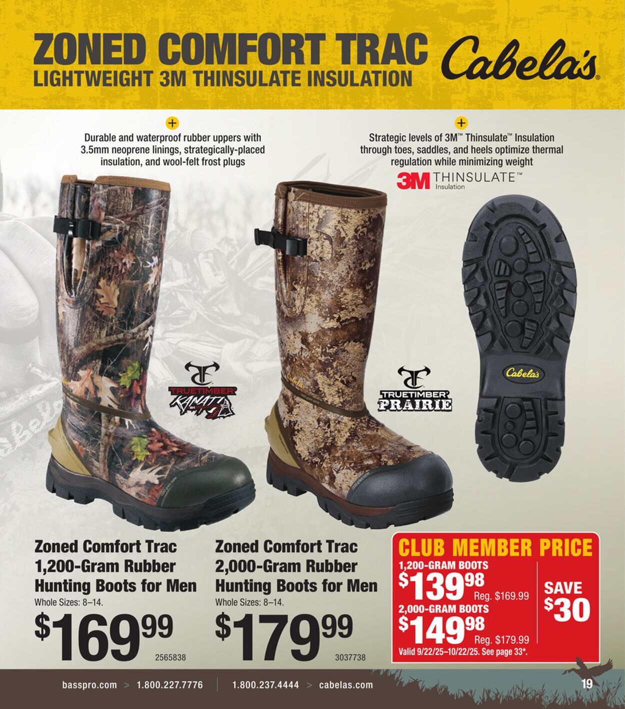 Catalogue Cabela's from 10/01/2025