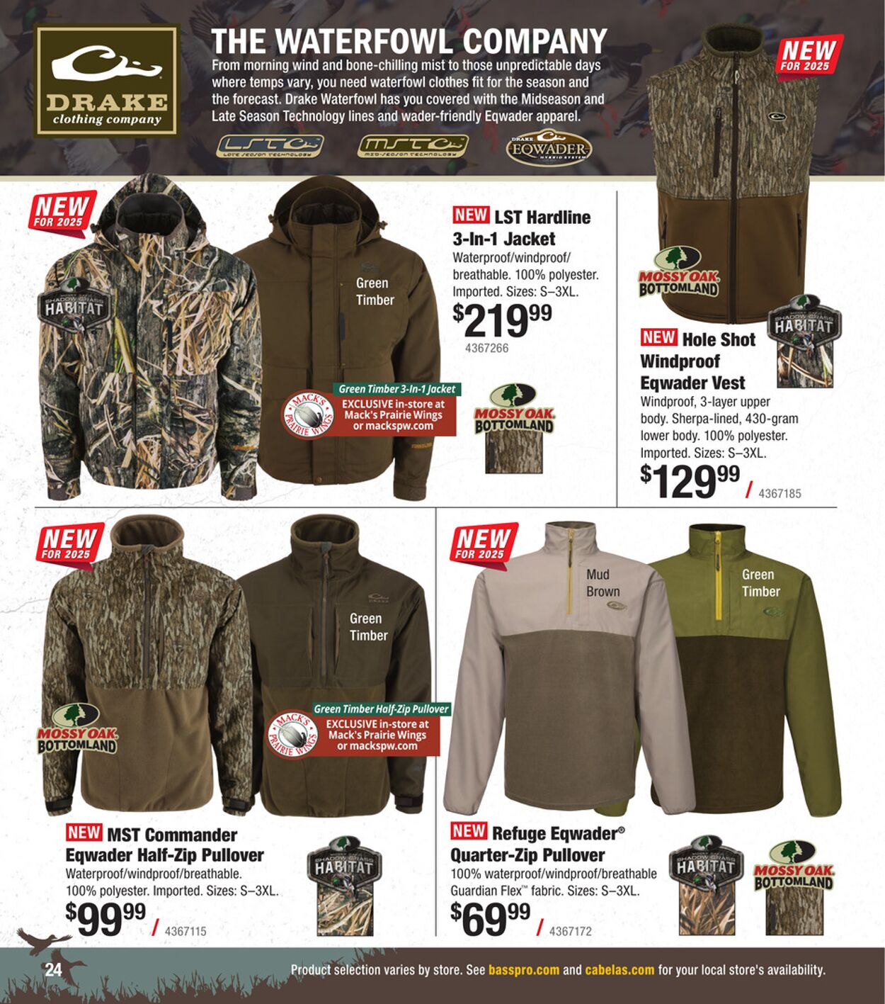 Catalogue Cabela's from 10/01/2025