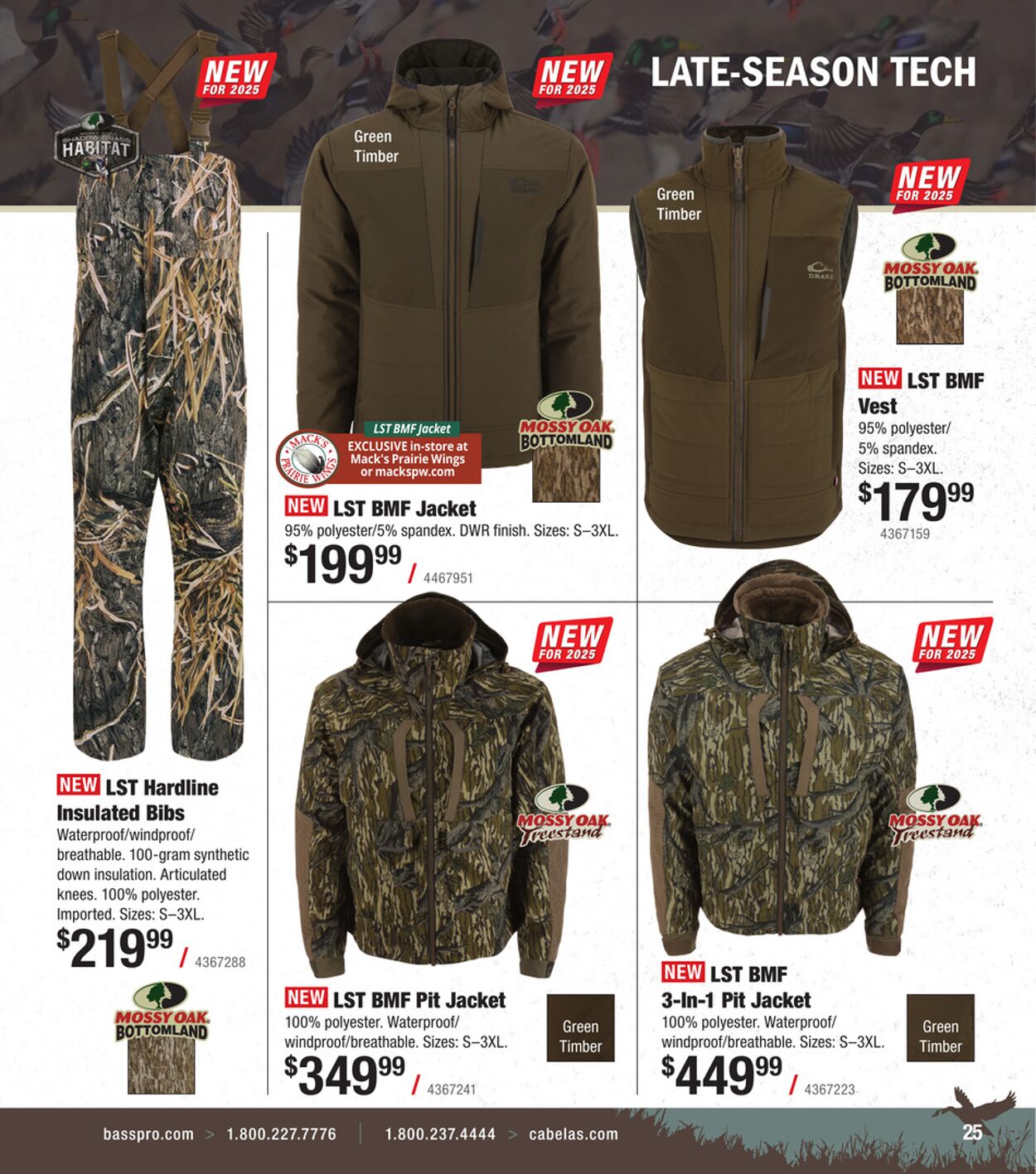 Catalogue Cabela's from 10/01/2025