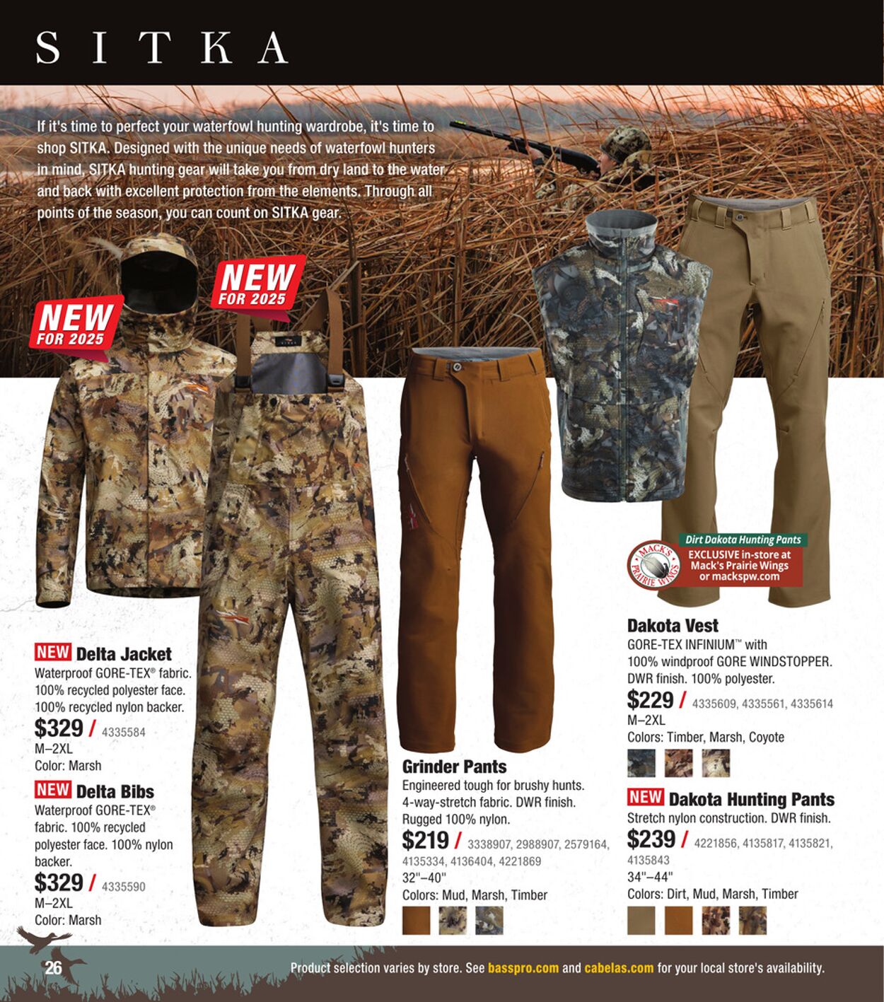 Catalogue Cabela's from 10/01/2025