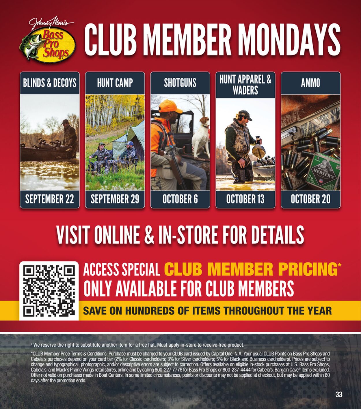 Catalogue Cabela's from 10/01/2025