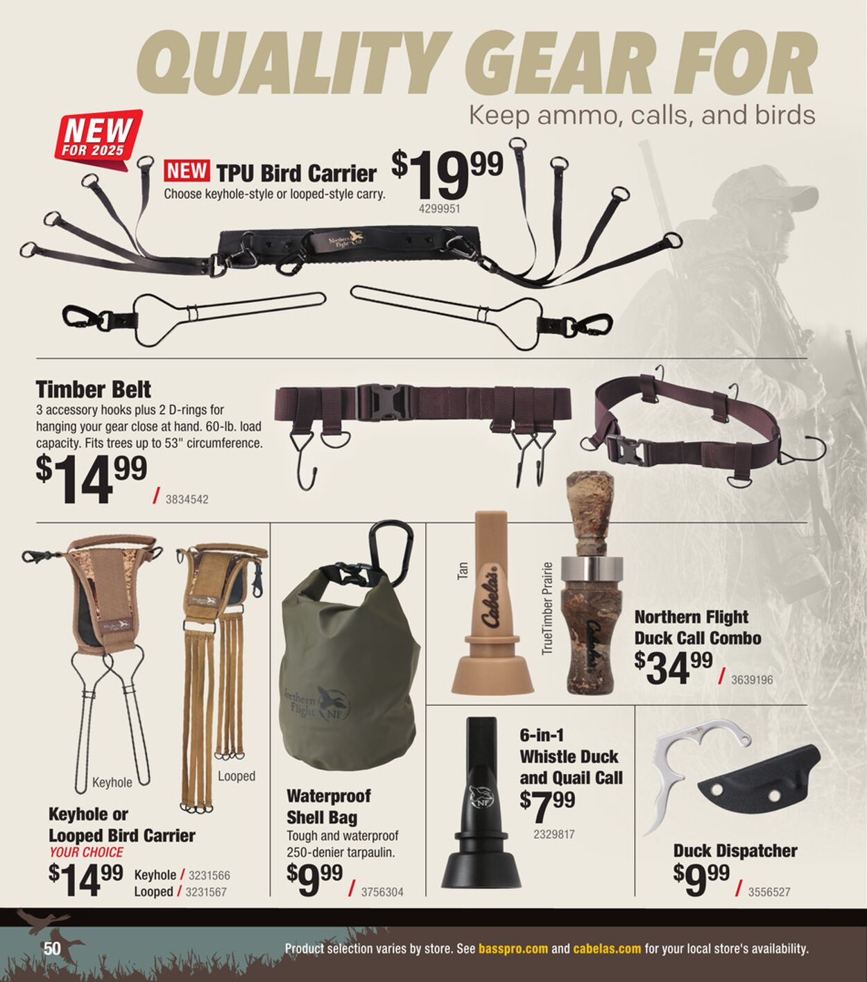Catalogue Cabela's from 10/01/2025