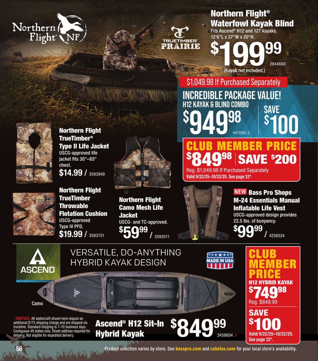 Catalogue Cabela's from 10/01/2025