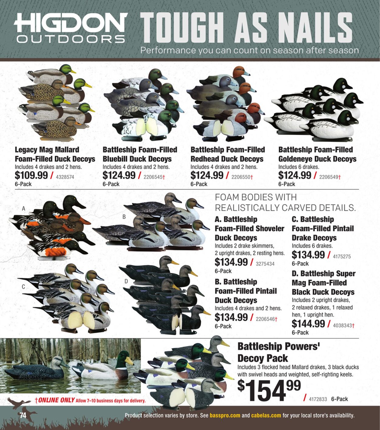 Catalogue Cabela's from 10/01/2025