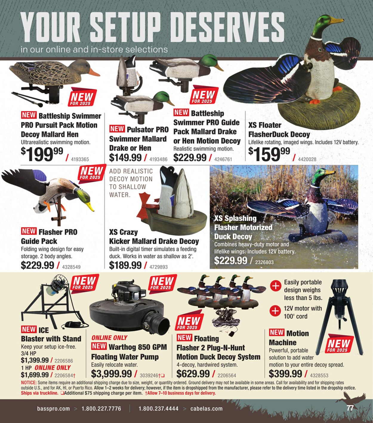 Catalogue Cabela's from 10/01/2025