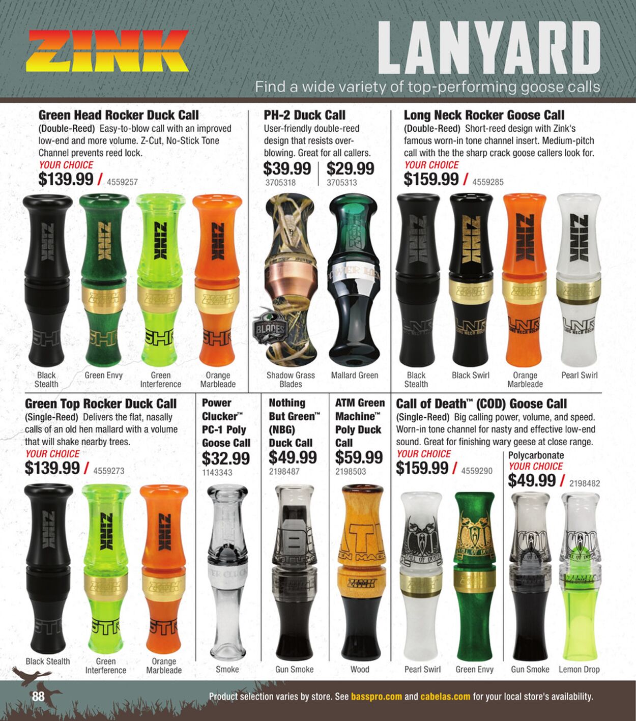 Catalogue Cabela's from 10/01/2025