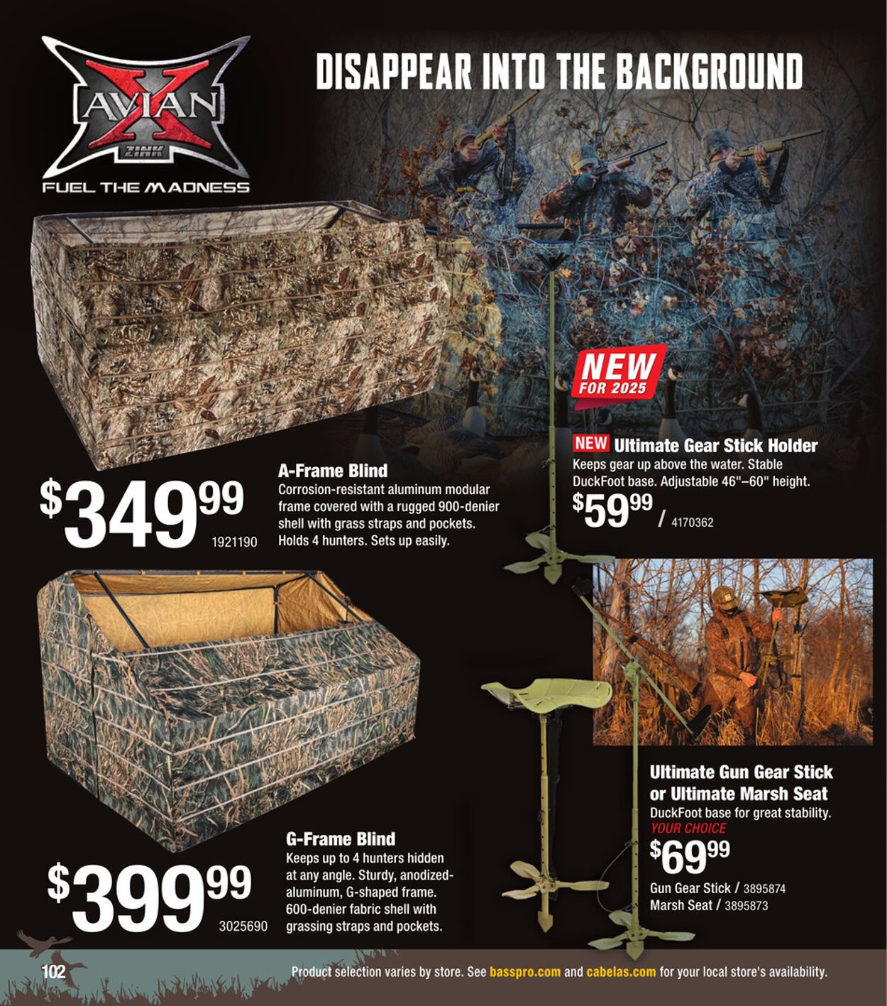 Catalogue Cabela's from 10/01/2025