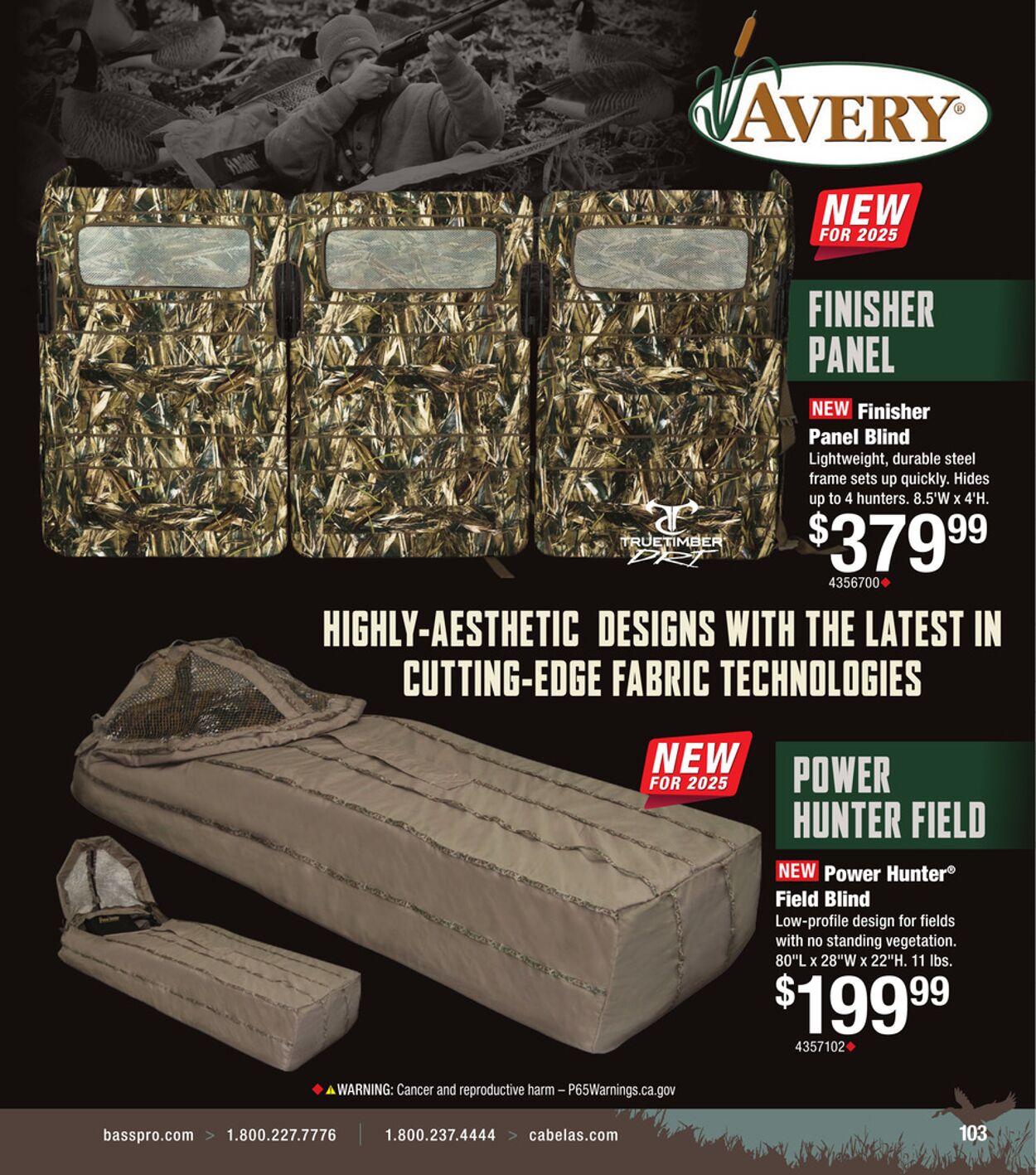 Catalogue Cabela's from 10/01/2025