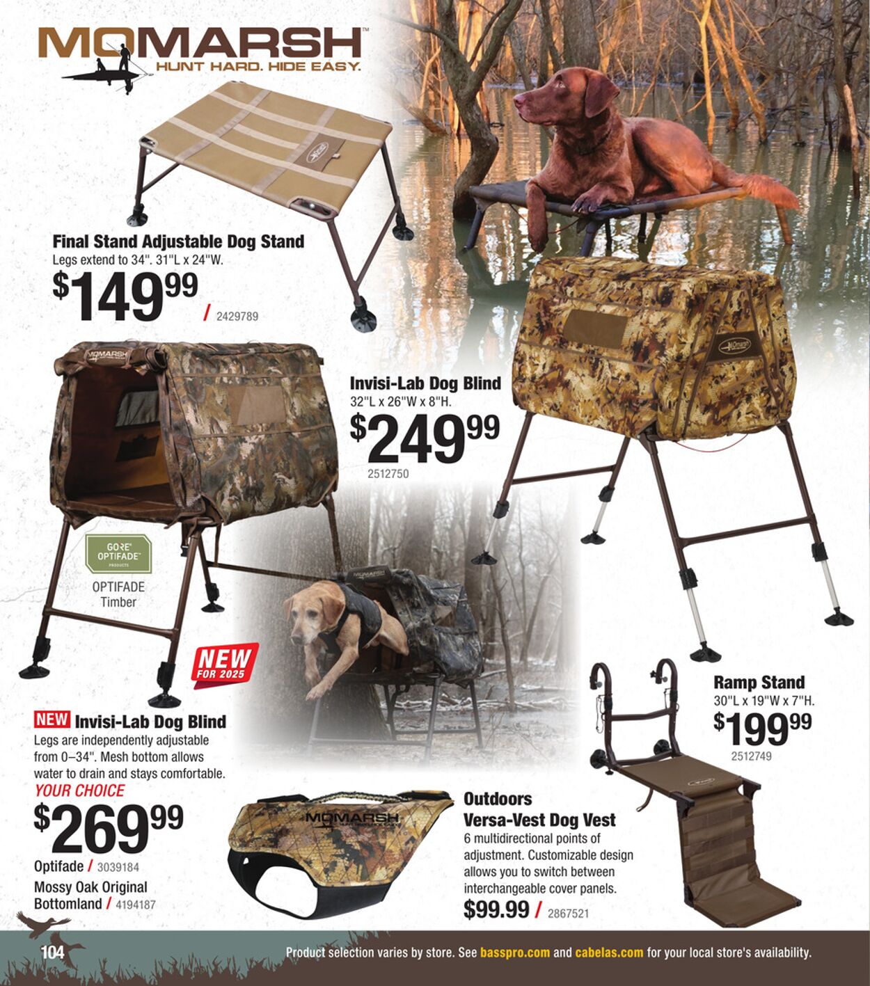 Catalogue Cabela's from 10/01/2025