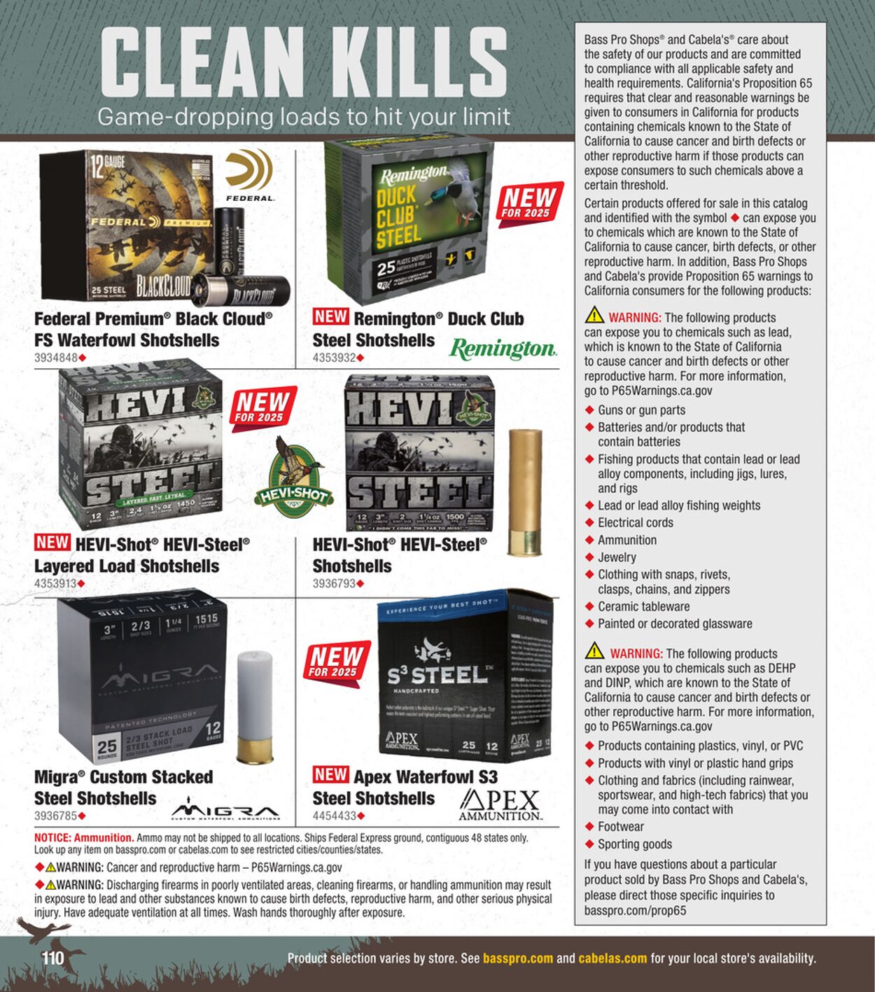 Catalogue Cabela's from 10/01/2025