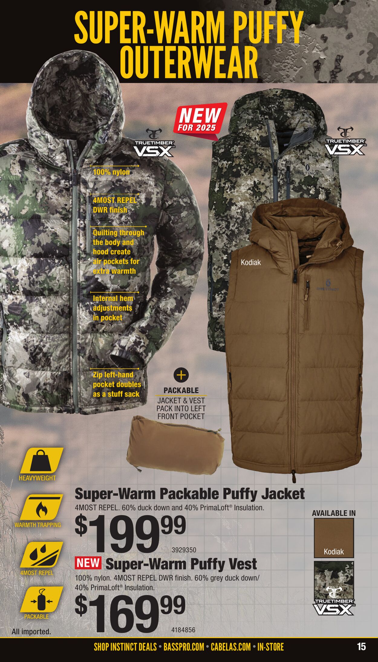 Catalogue Cabela's from 10/16/2025