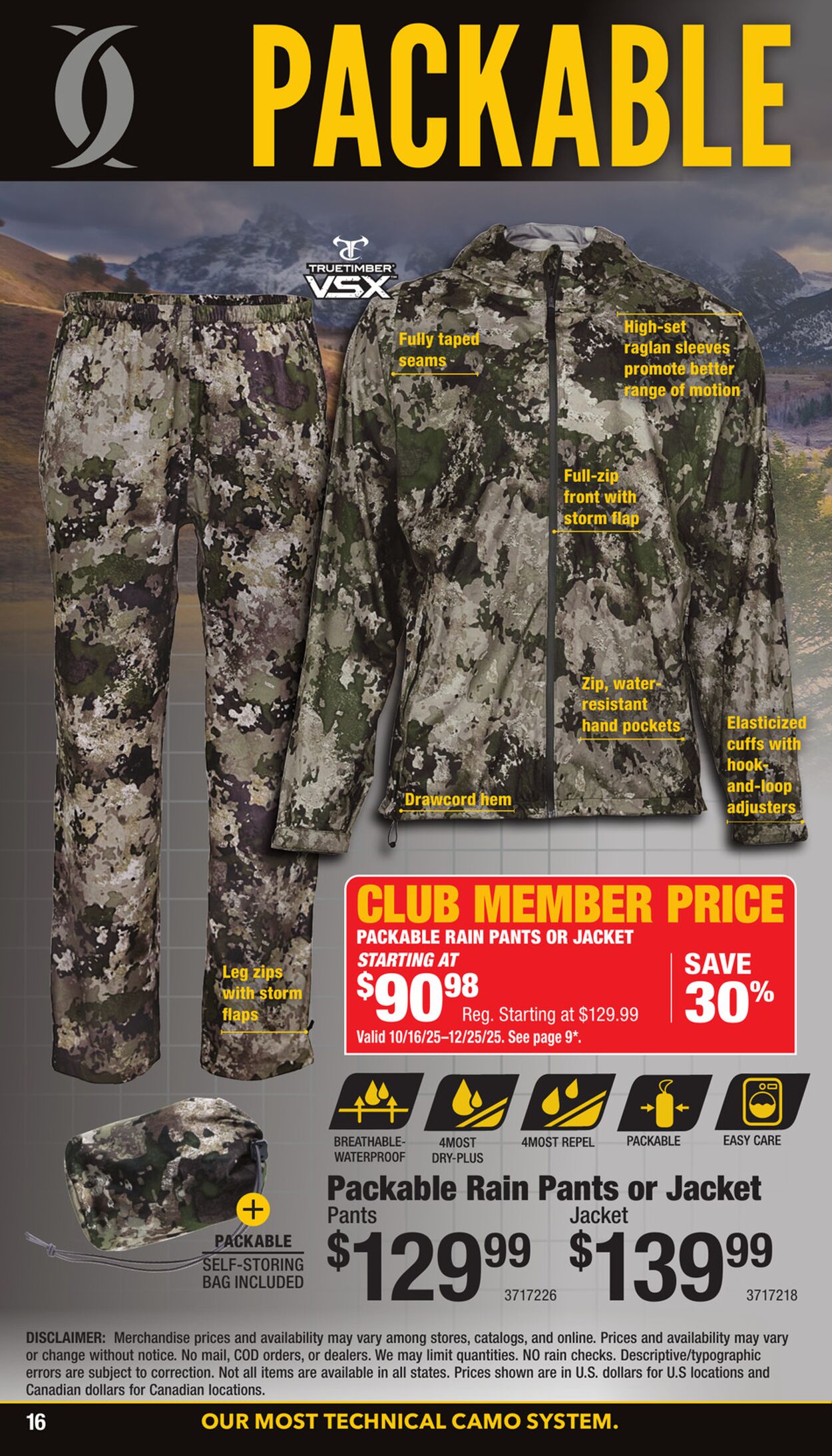 Catalogue Cabela's from 10/16/2025