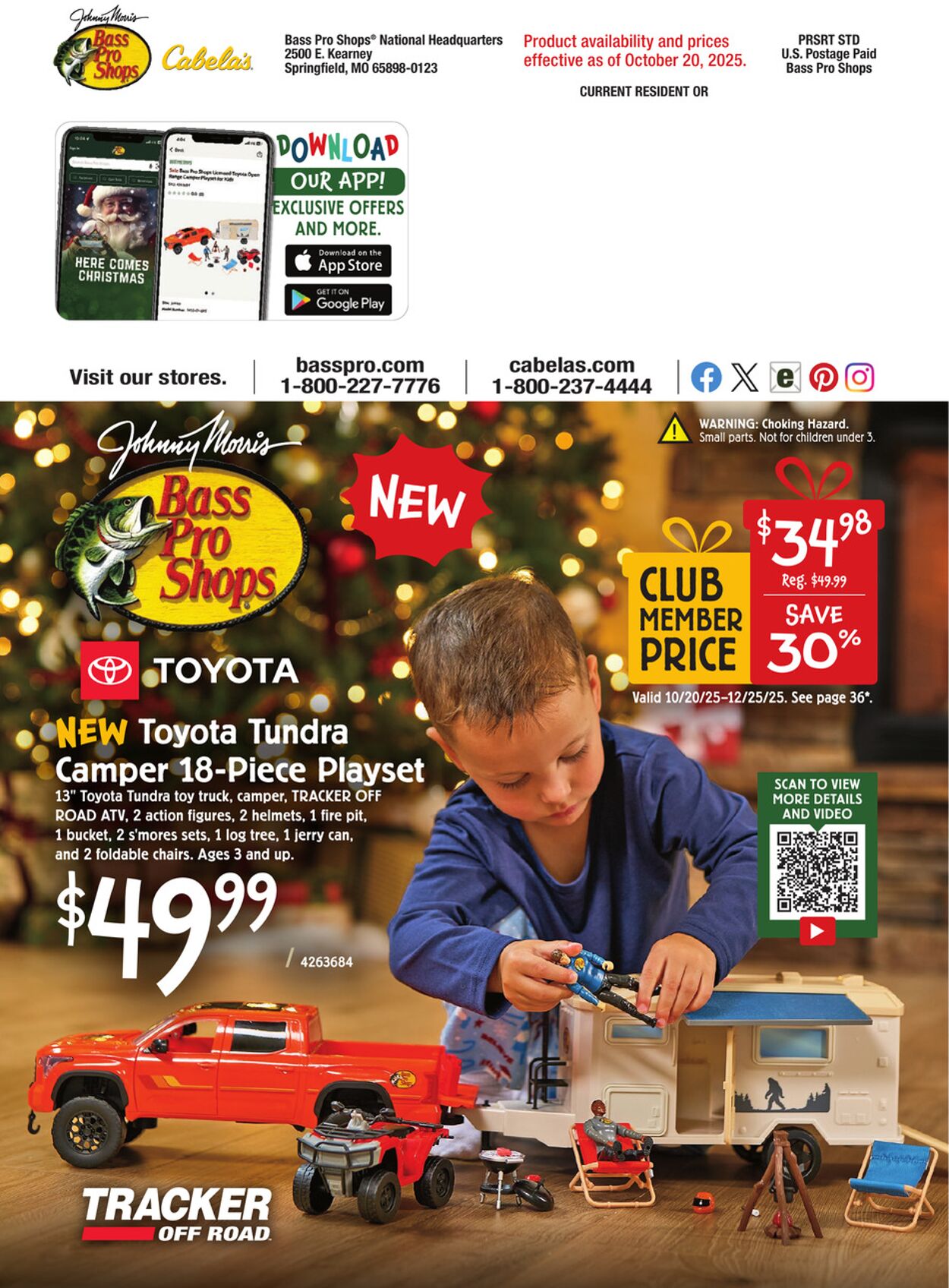 Catalogue Cabela's from 10/31/2025