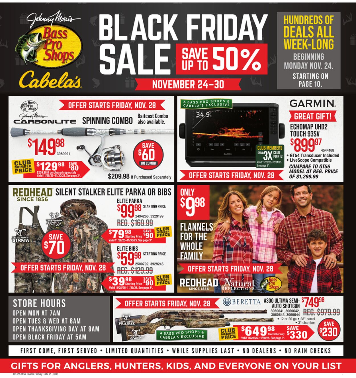 Catalogue Cabela's from 11/24/2025