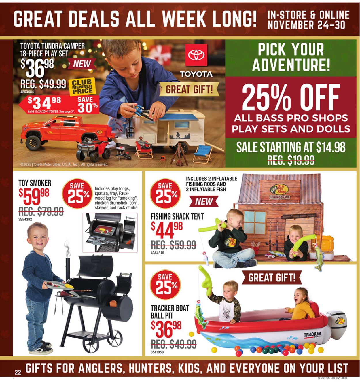 Catalogue Cabela's from 11/24/2025