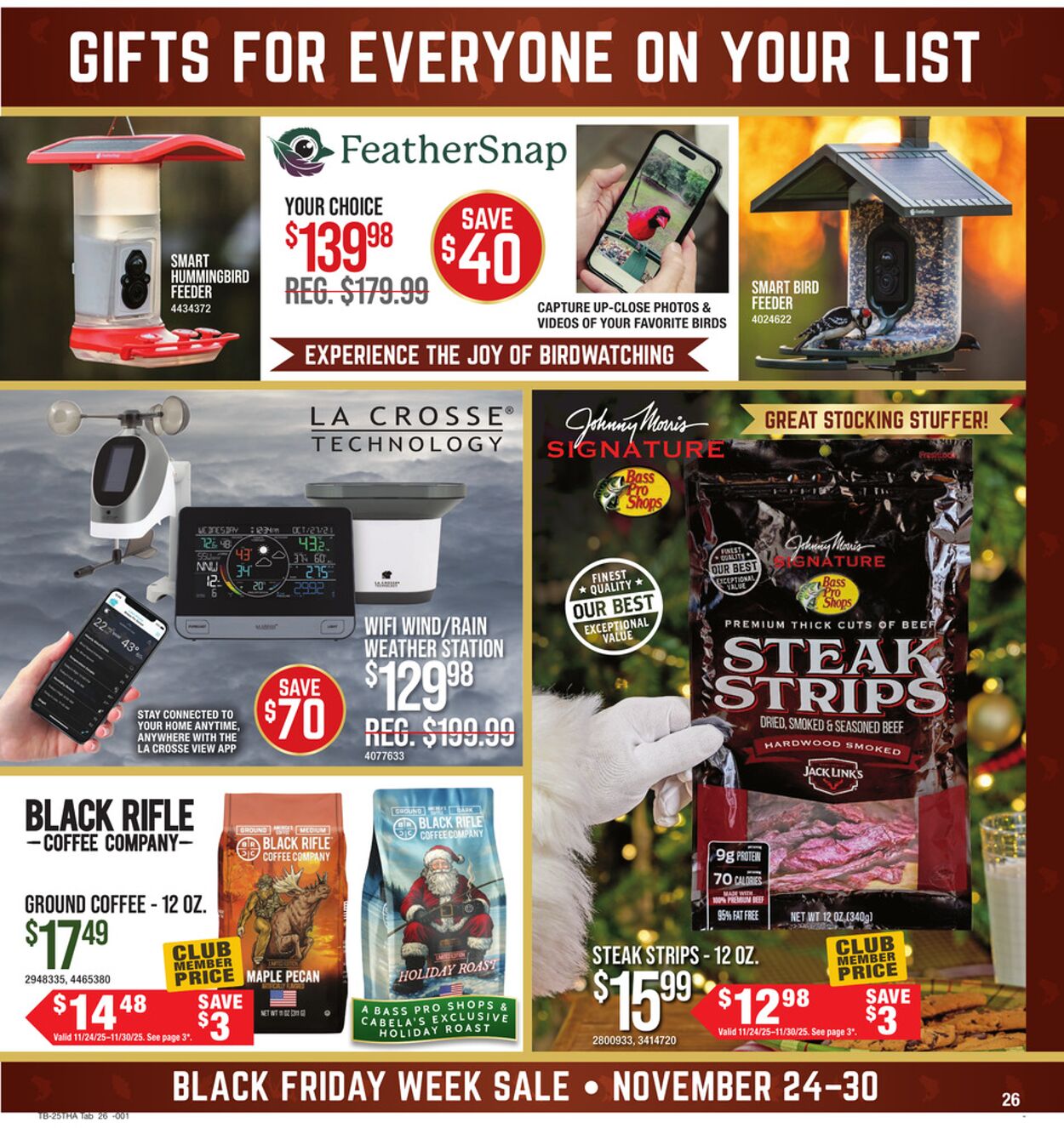 Catalogue Cabela's from 11/24/2025