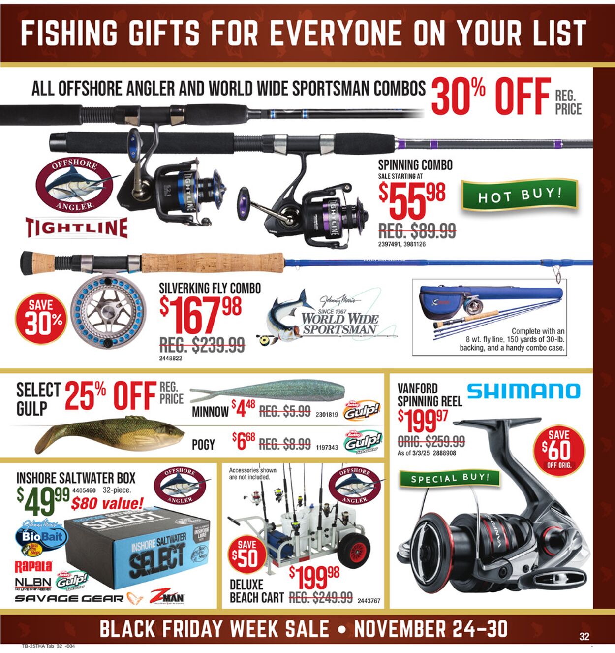 Catalogue Cabela's from 11/24/2025