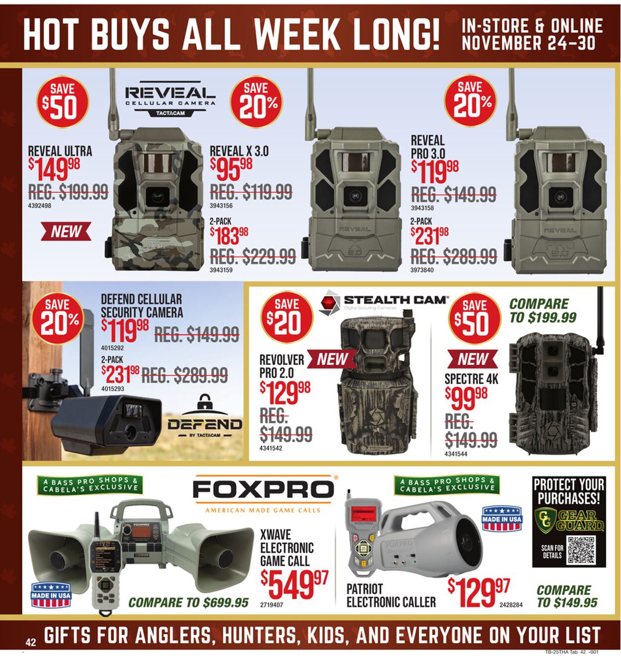 Catalogue Cabela's from 11/24/2025