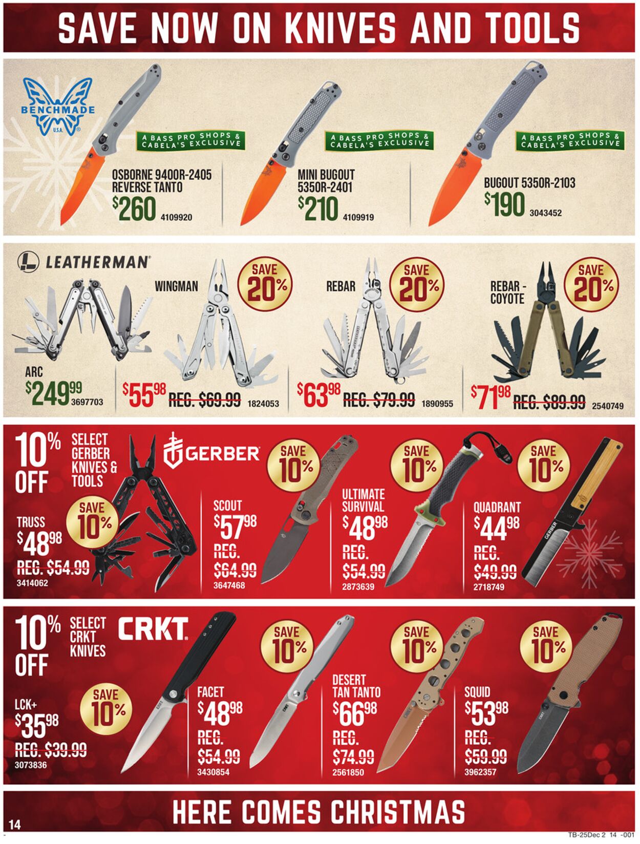 Catalogue Cabela's from 12/11/2025
