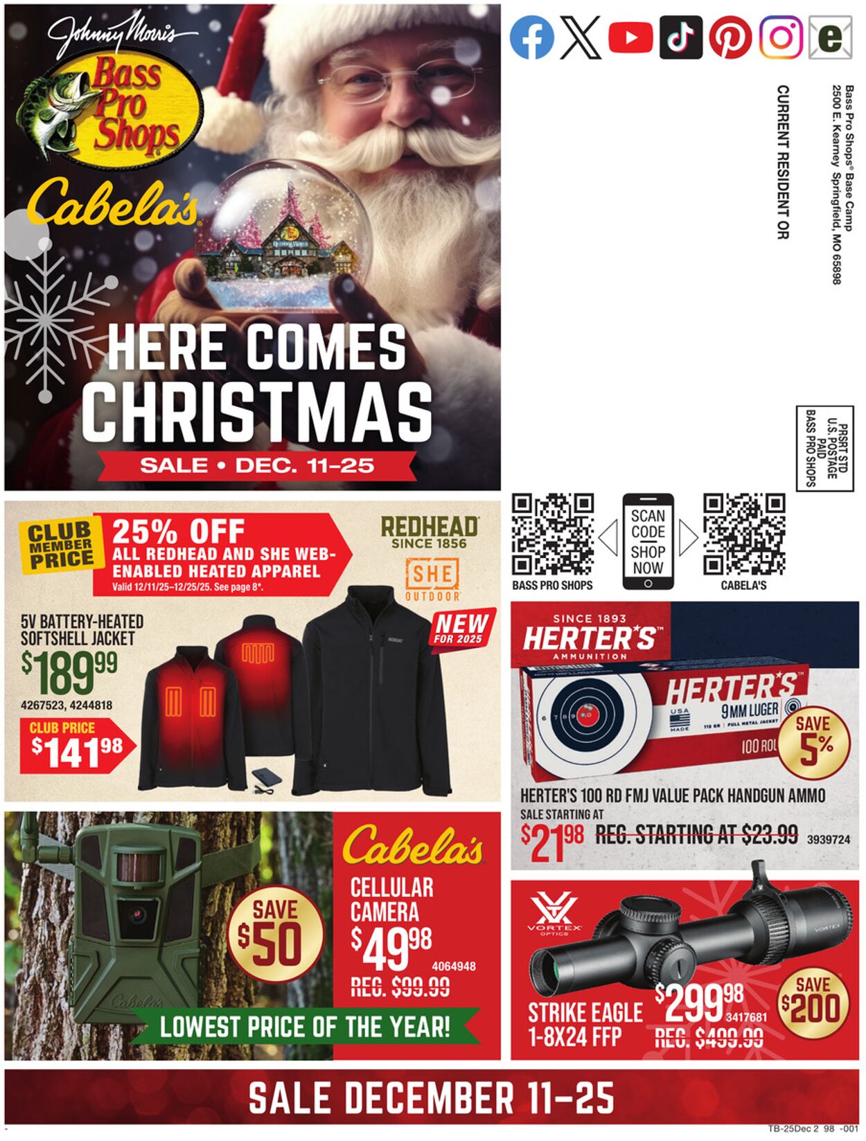 Catalogue Cabela's from 12/11/2025