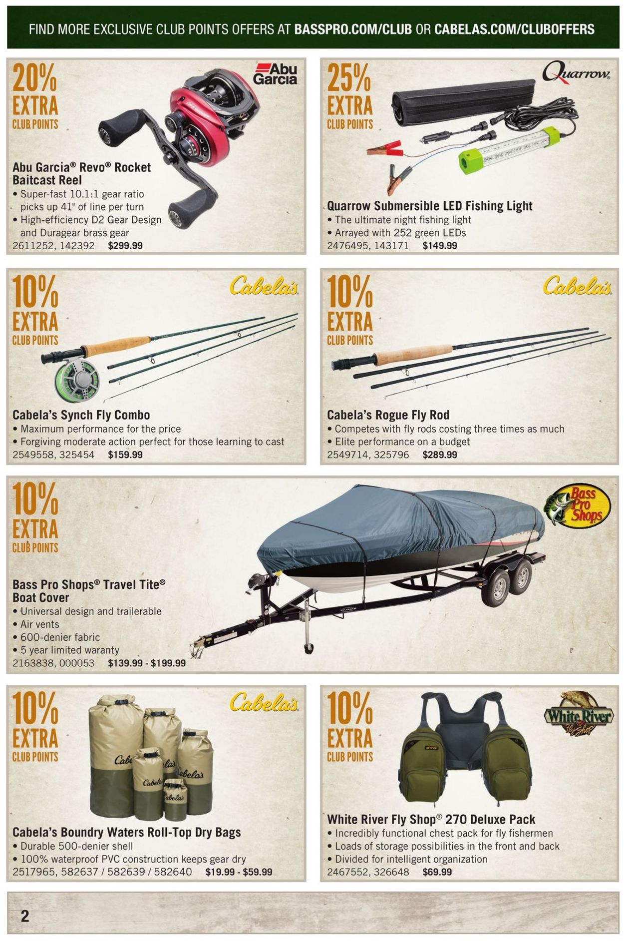 Catalogue Cabela's from 04/01/2019