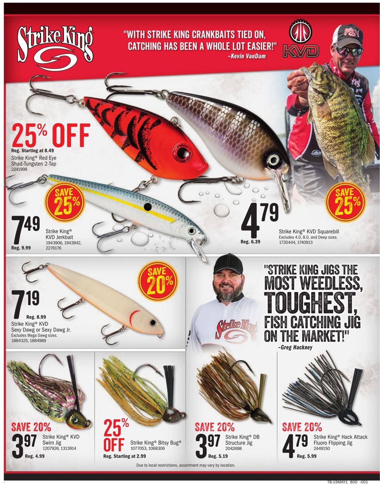 Catalogue Cabela's from 04/26/2019