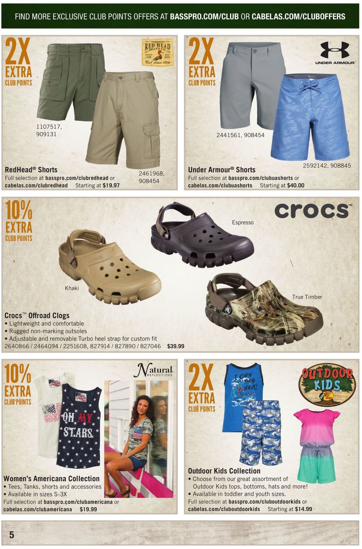 Catalogue Cabela's from 06/01/2019