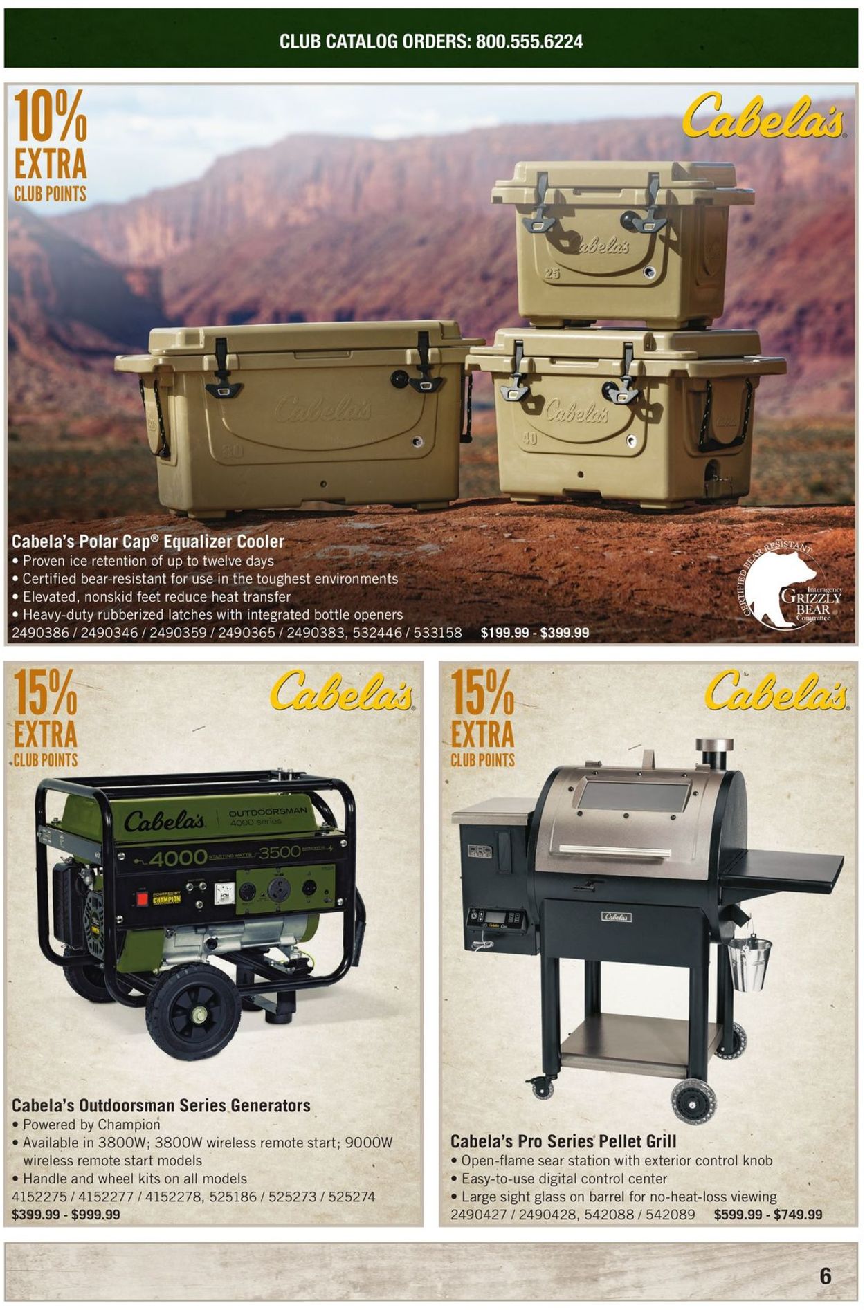 Catalogue Cabela's from 06/01/2019