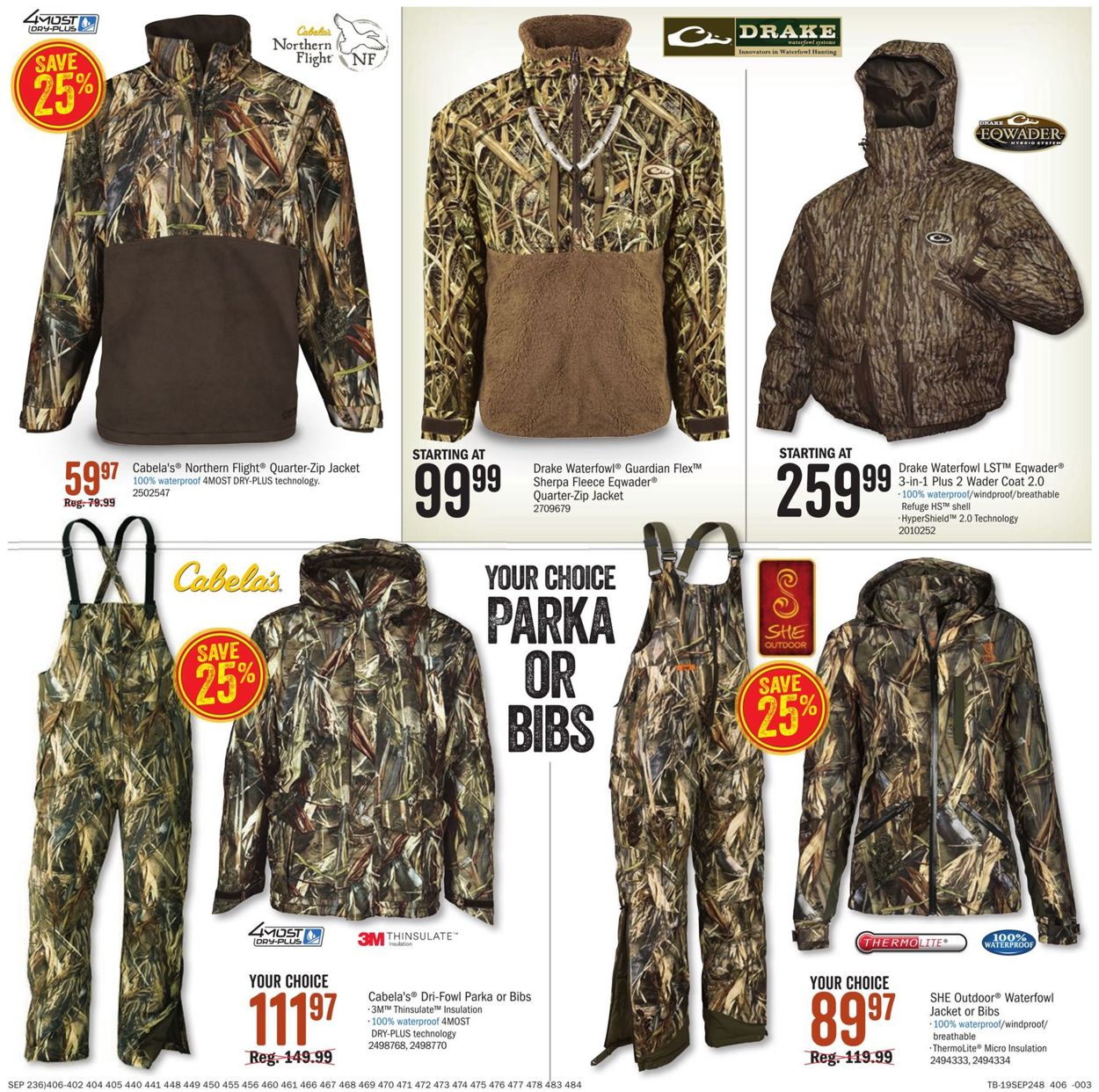 Catalogue Cabela's from 09/05/2019