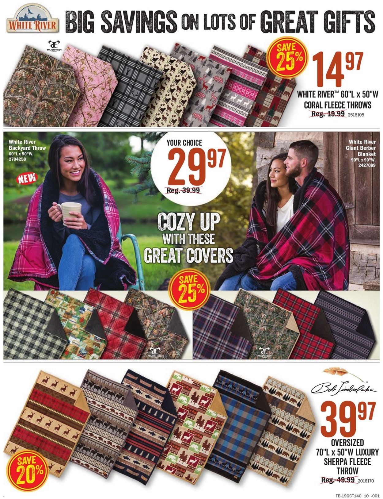 Catalogue Cabela's from 09/19/2019