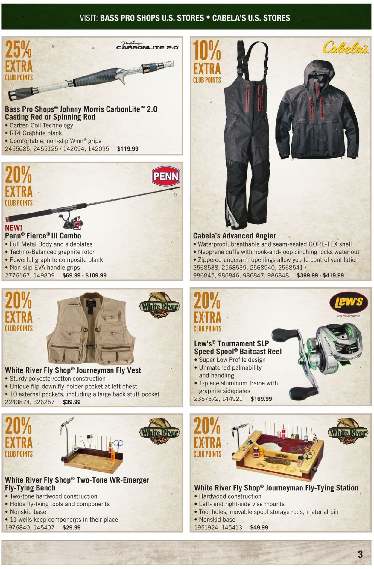 Catalogue Cabela's from 10/01/2019