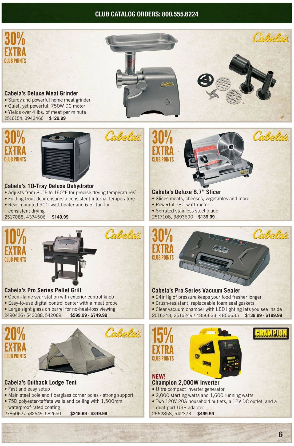 Catalogue Cabela's from 11/01/2019