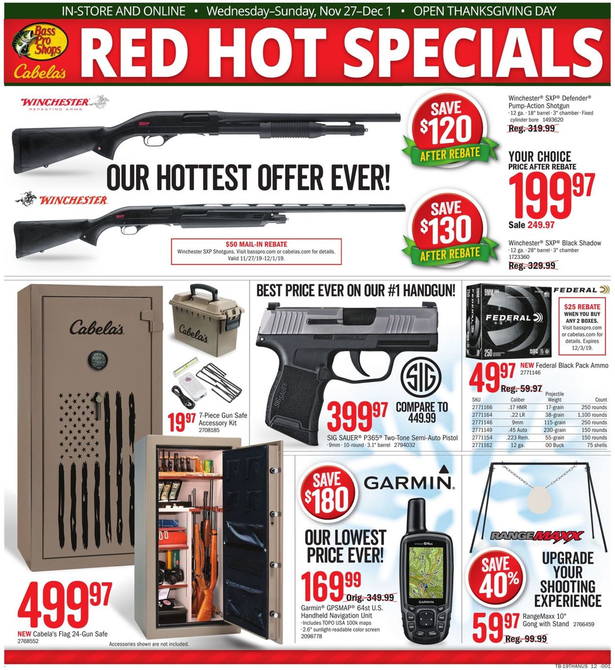 Cabela s Current Weekly Ad 11 27 12 01 2019 7 Frequent ads
