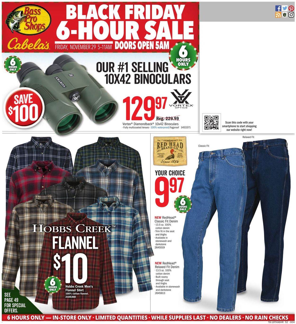 Catalogue Cabela's from 11/27/2019