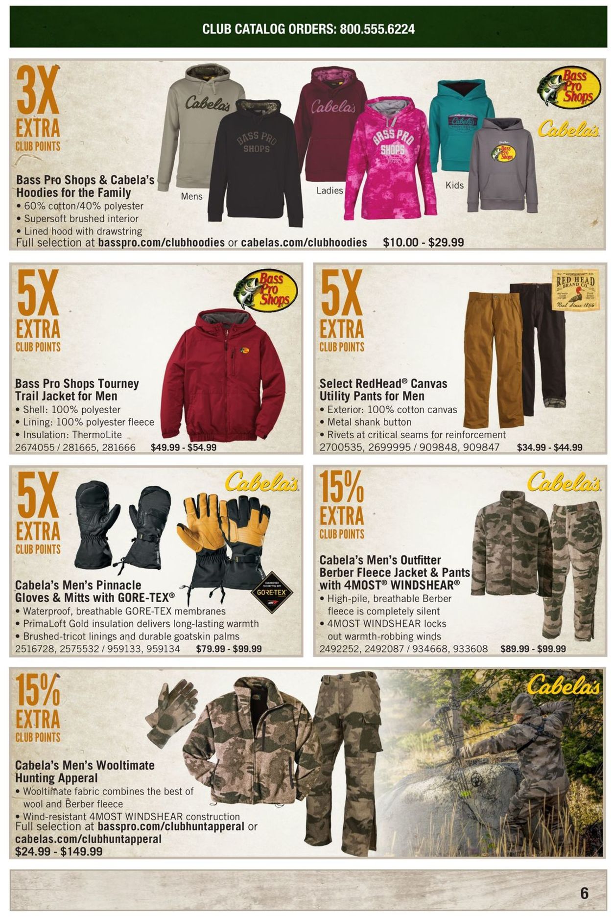 Catalogue Cabela's from 01/01/2020