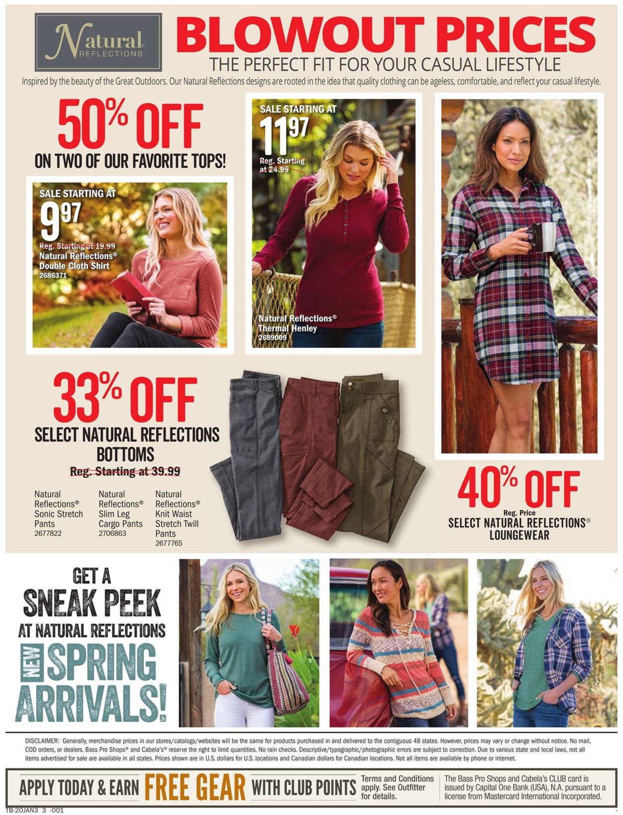 Catalogue Cabela's from 01/23/2020