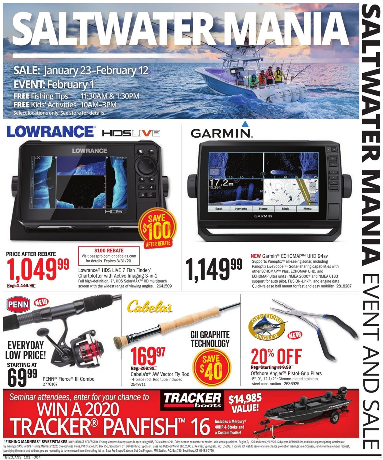 Catalogue Cabela's from 01/23/2020