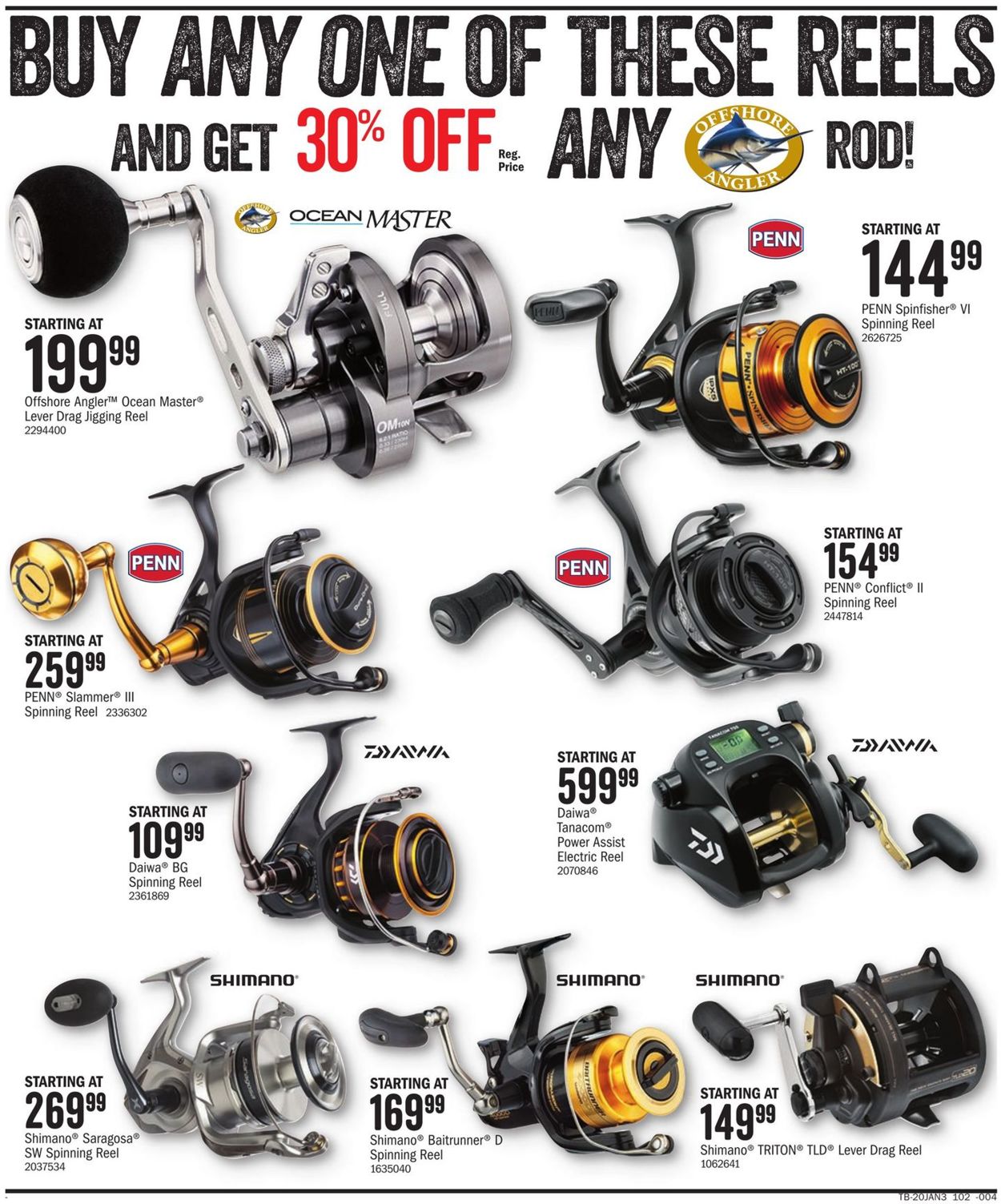 Catalogue Cabela's from 01/23/2020