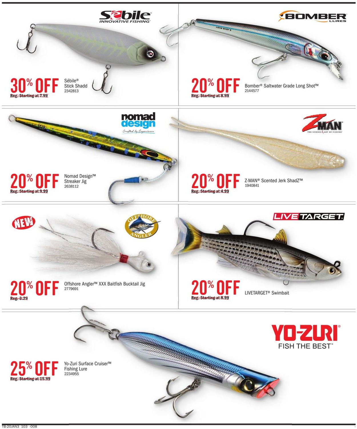 Catalogue Cabela's from 01/23/2020